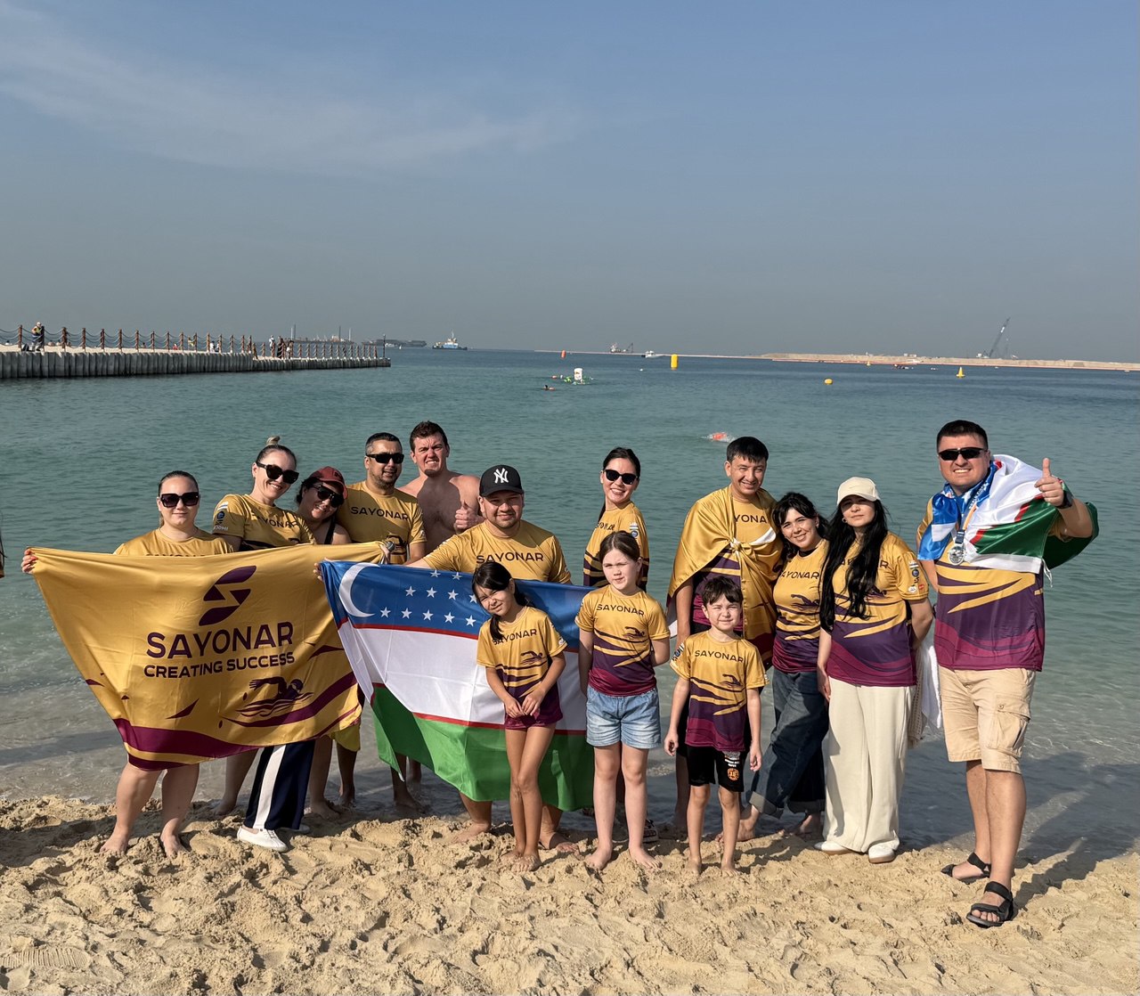 SAYONAR на финале Oceanman Dubai 2025